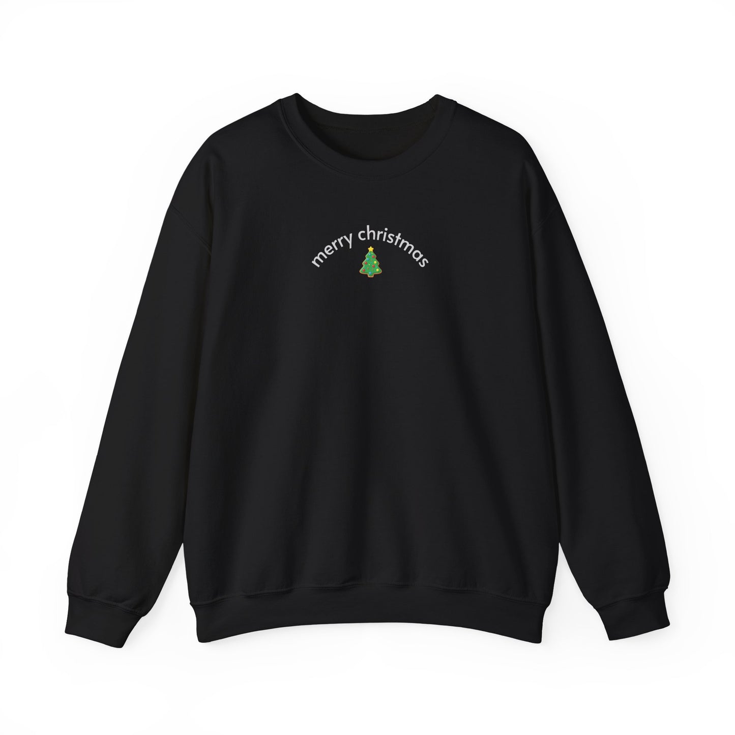 Merry Christmas Minimalist Style Sweatshirt