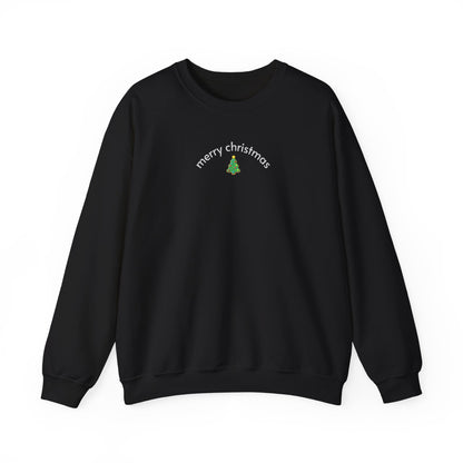 Merry Christmas Minimalist Style Sweatshirt