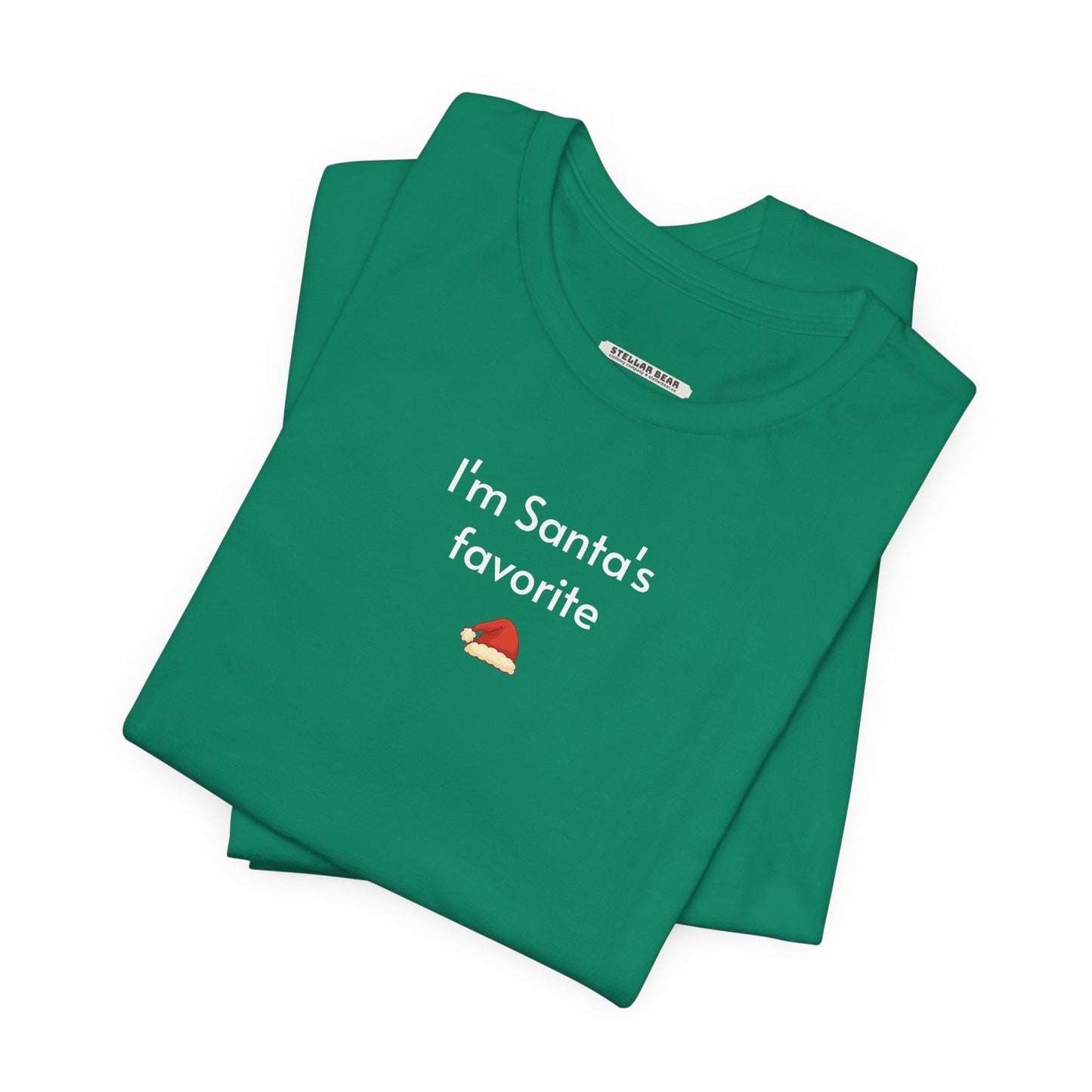 I'm Santa's Favorite Minimalist Style T-Shirt
