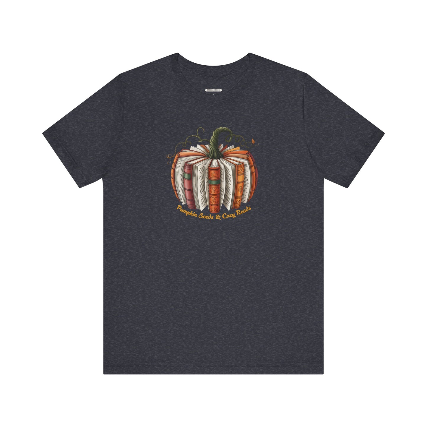 Pumpkin Seeds and Cozy Reads Graphic T-Shirt