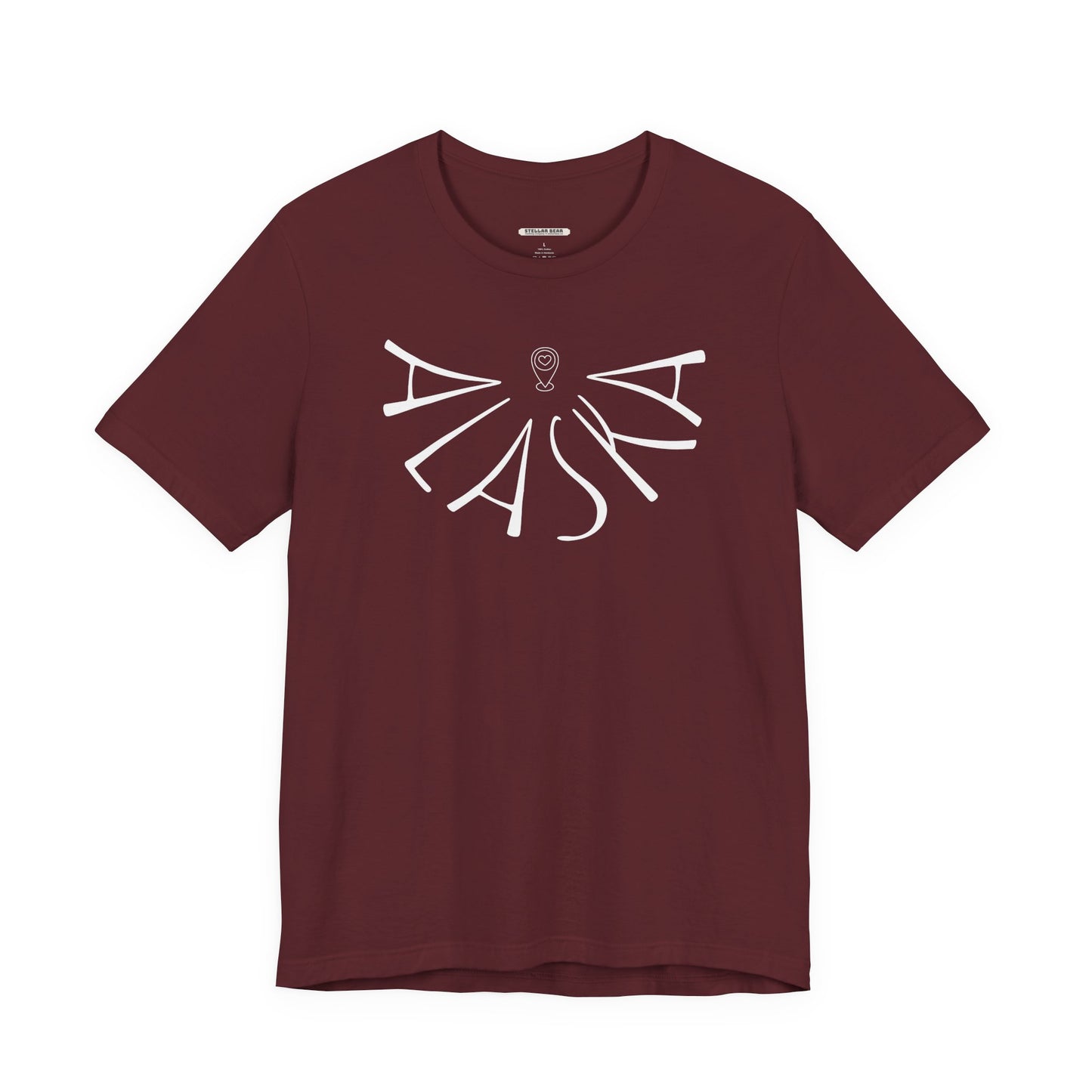 Alaska Liquid Letters Graphic T-Shirt