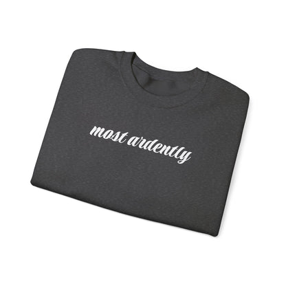 Most Ardently Minimalist Style Sweatshirt (Jane Austen)