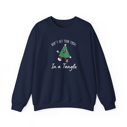 Don't Get Your Tinsel In a Tangle Graphic Sweatshirt