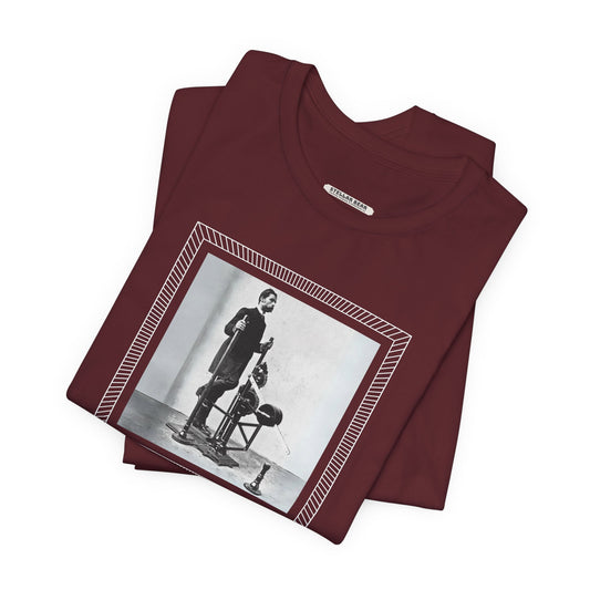 Gentleman Weightlifter, Strength Training 1892 Vintage Graphic T-Shirt