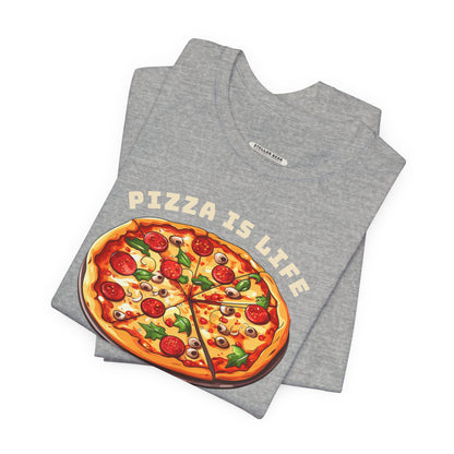 Pizza Is Life Graphic T-Shirt