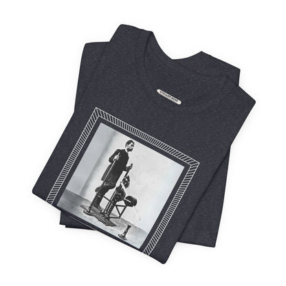 Gentleman Weightlifter, Strength Training 1892 Vintage Graphic T-Shirt