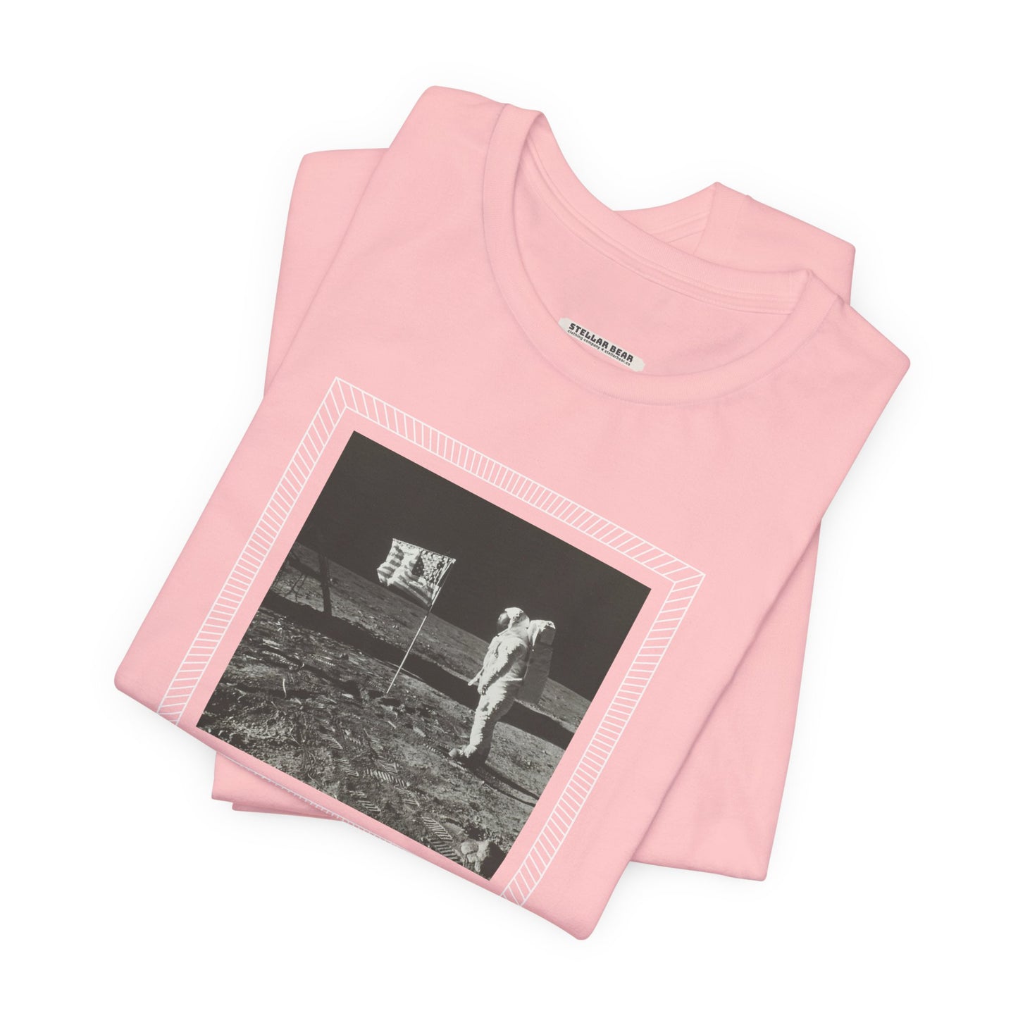 Man on the Moon Buzz Aldrin 1969 Vintage Graphic T-Shirt