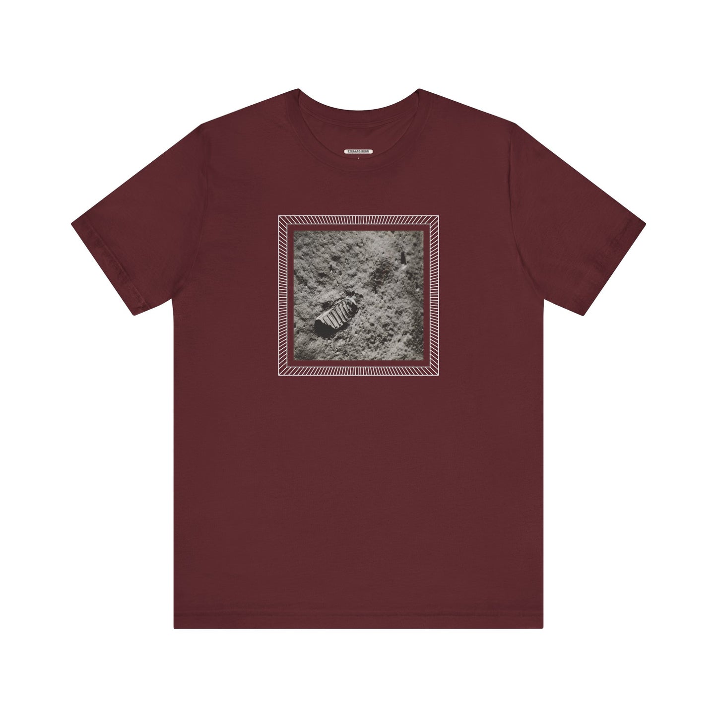 First Step on the Moon Buzz Aldrin 1969 Vintage Graphic T-Shirt