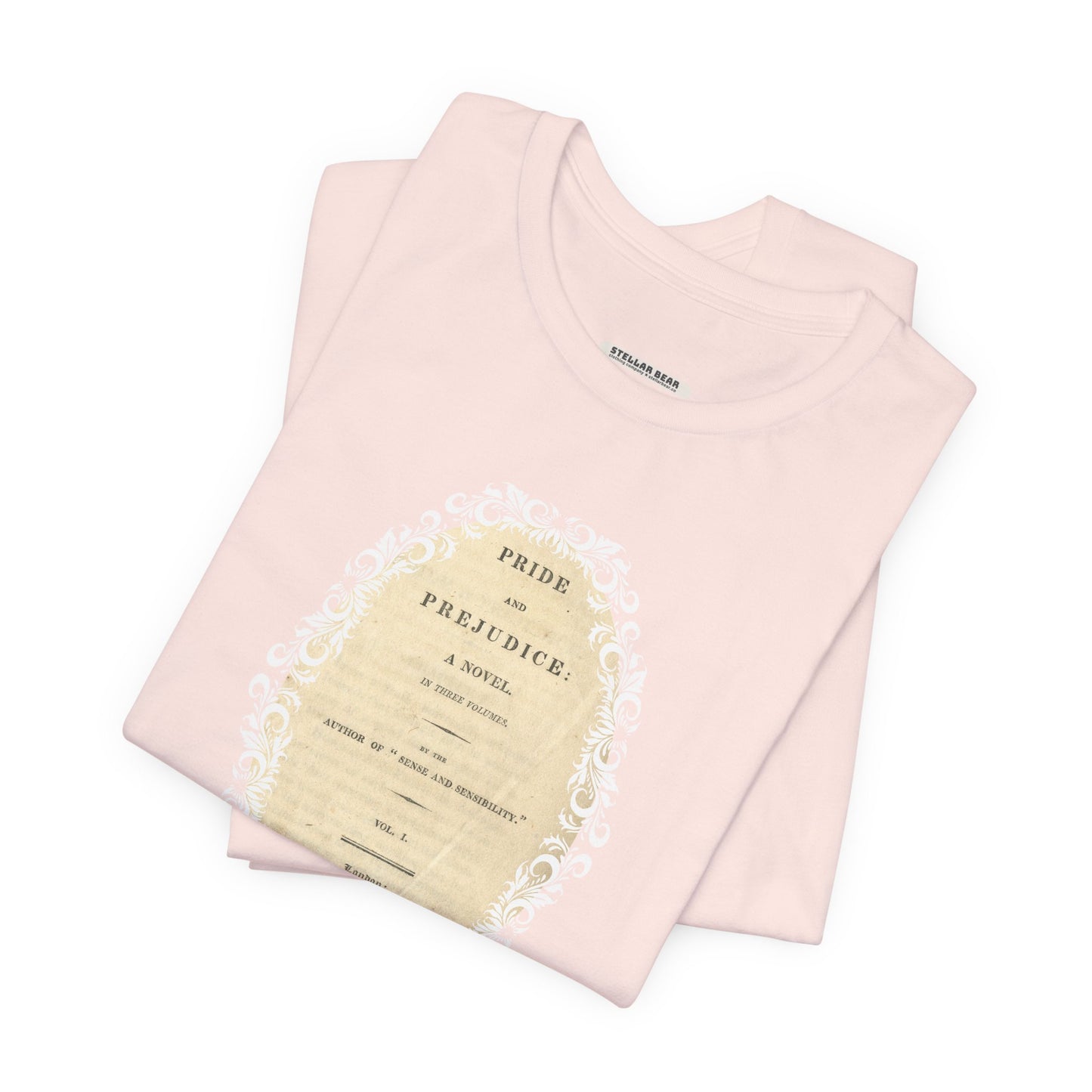 Pride and Prejudice First Edition Title Page 1813 Vintage Graphic T-Shirt (Jane Austen)