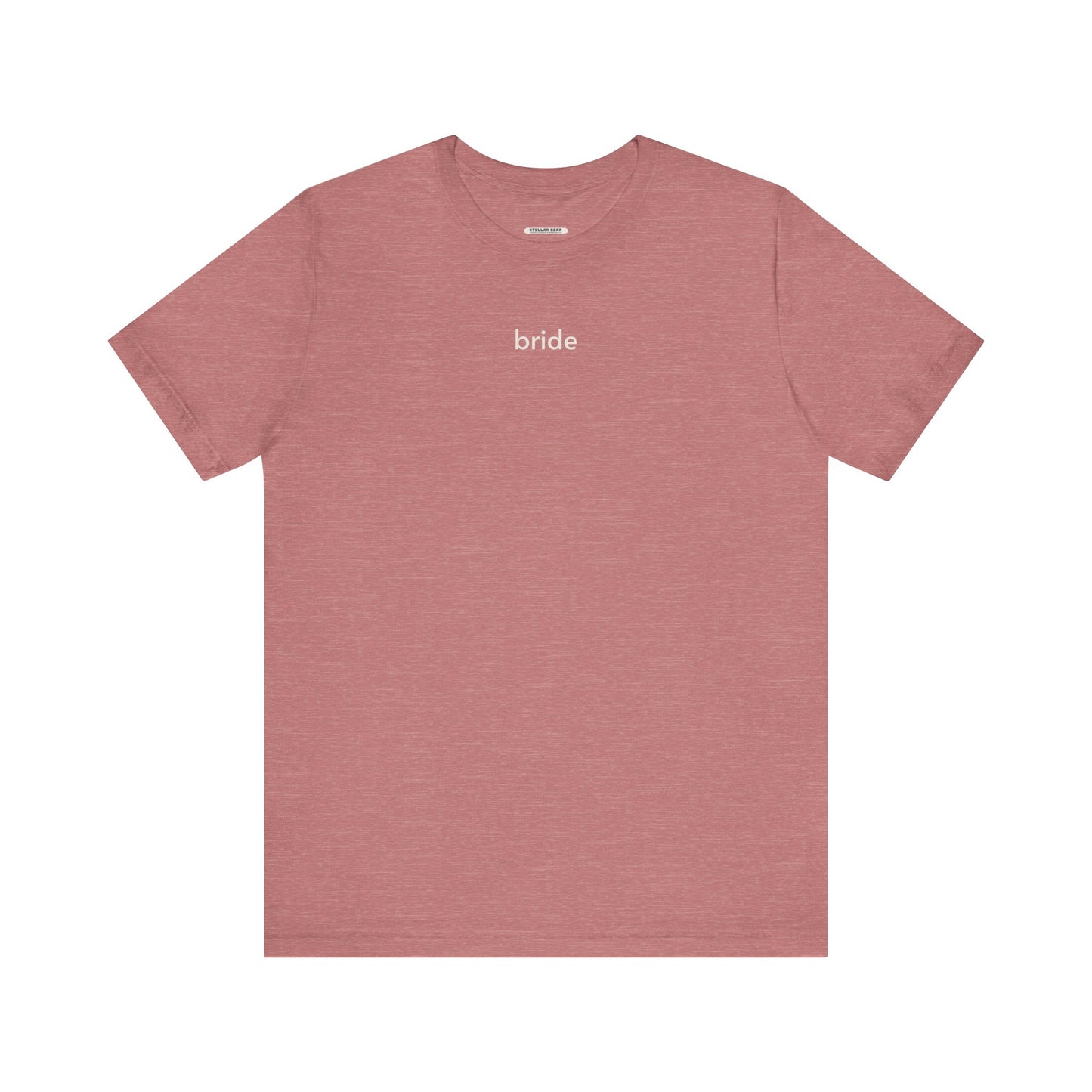 Bride Minimalist Style T-Shirt