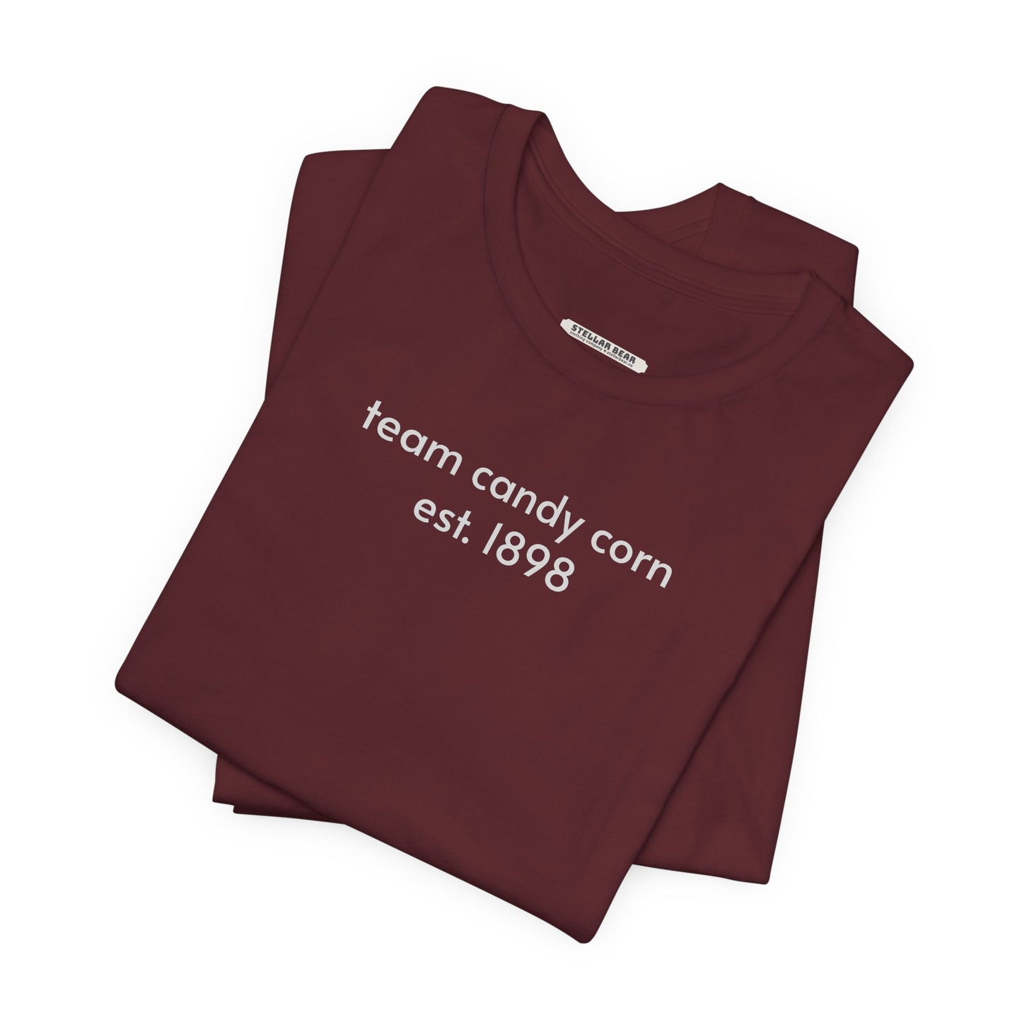 Team Candy Corn Minimalist Style T-Shirt