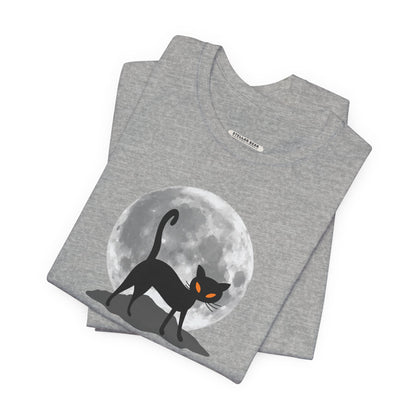 Cat Moon Graphic T-Shirt