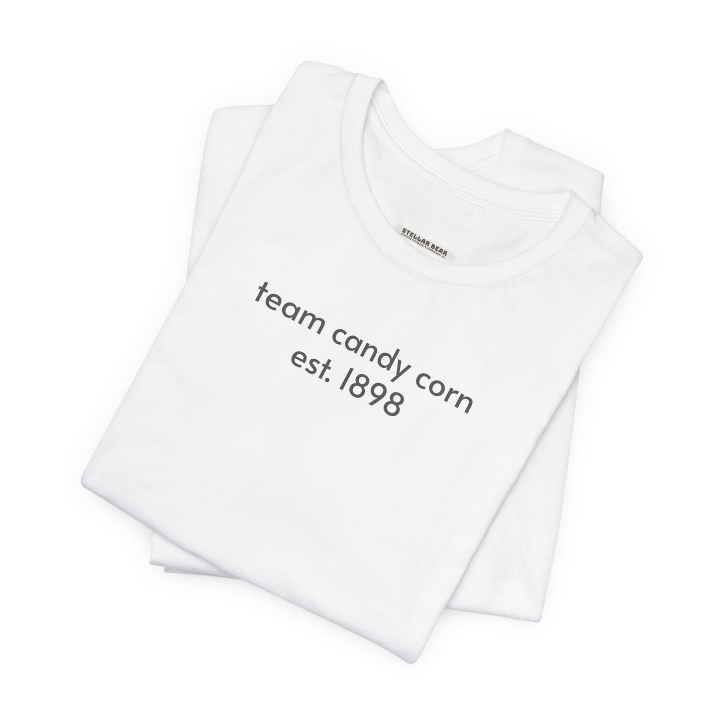 Team Candy Corn Minimalist Style T-Shirt