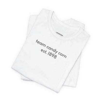 Team Candy Corn Minimalist Style T-Shirt