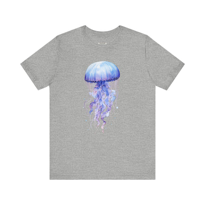 Jellyfish Lavender Blue Graphic T-Shirt