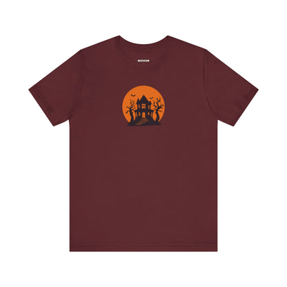 Haunted House Graphic T-Shirt