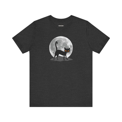 Cat Moon Graphic T-Shirt