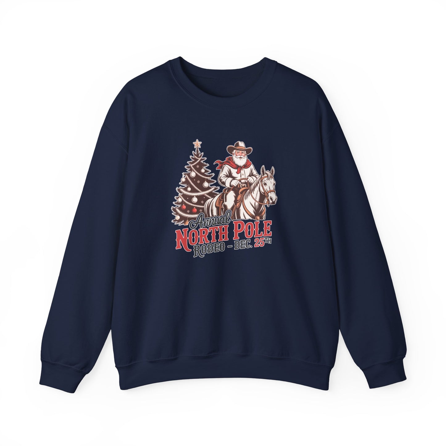 Annual North Pole Rodeo Graphic Sweatshirt