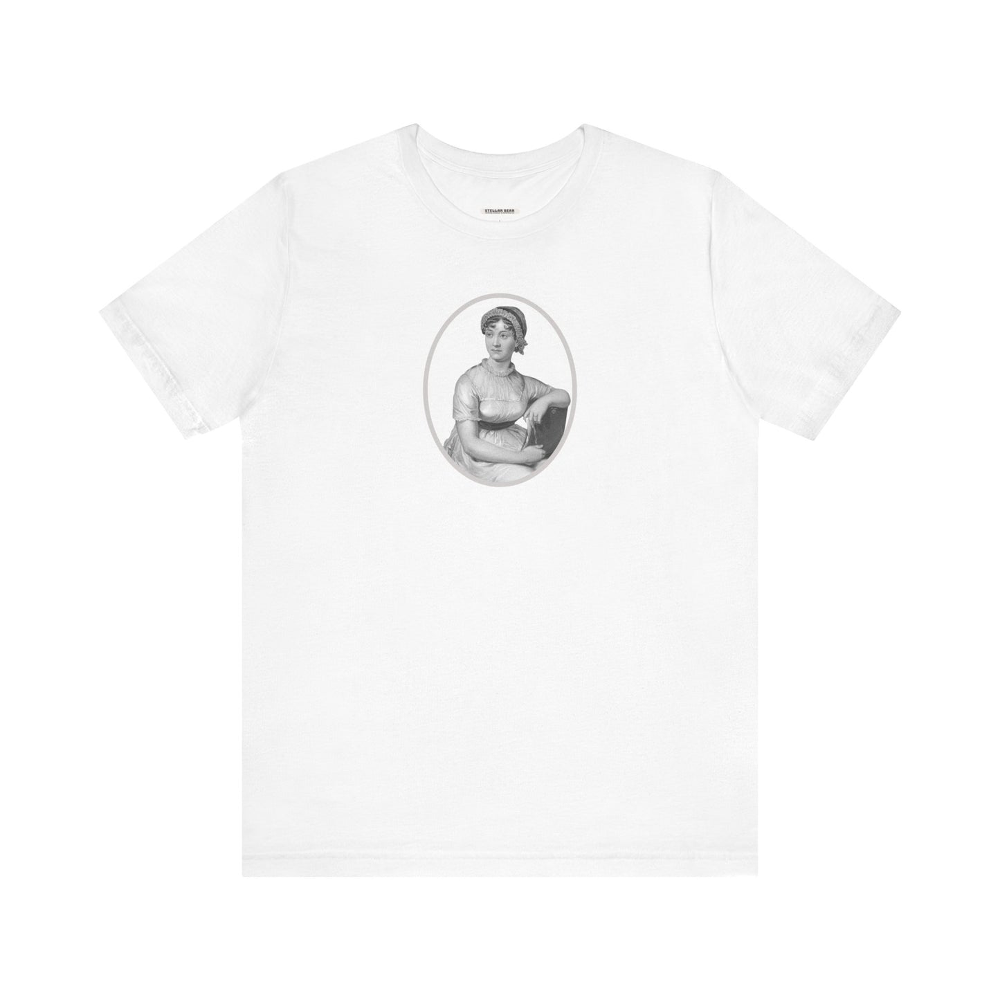 Jane Austen Portrait Vintage Graphic T-Shirt