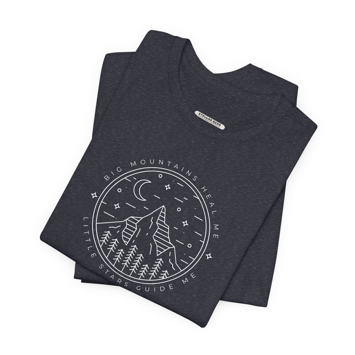 Big Mountains Heal Me, Little Stars Guide Me Graphic T-Shirt
