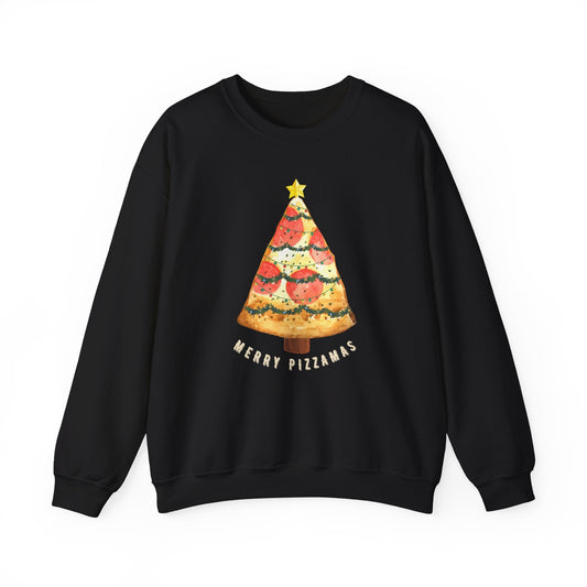 Merry Pizzamas Graphic Sweatshirt
