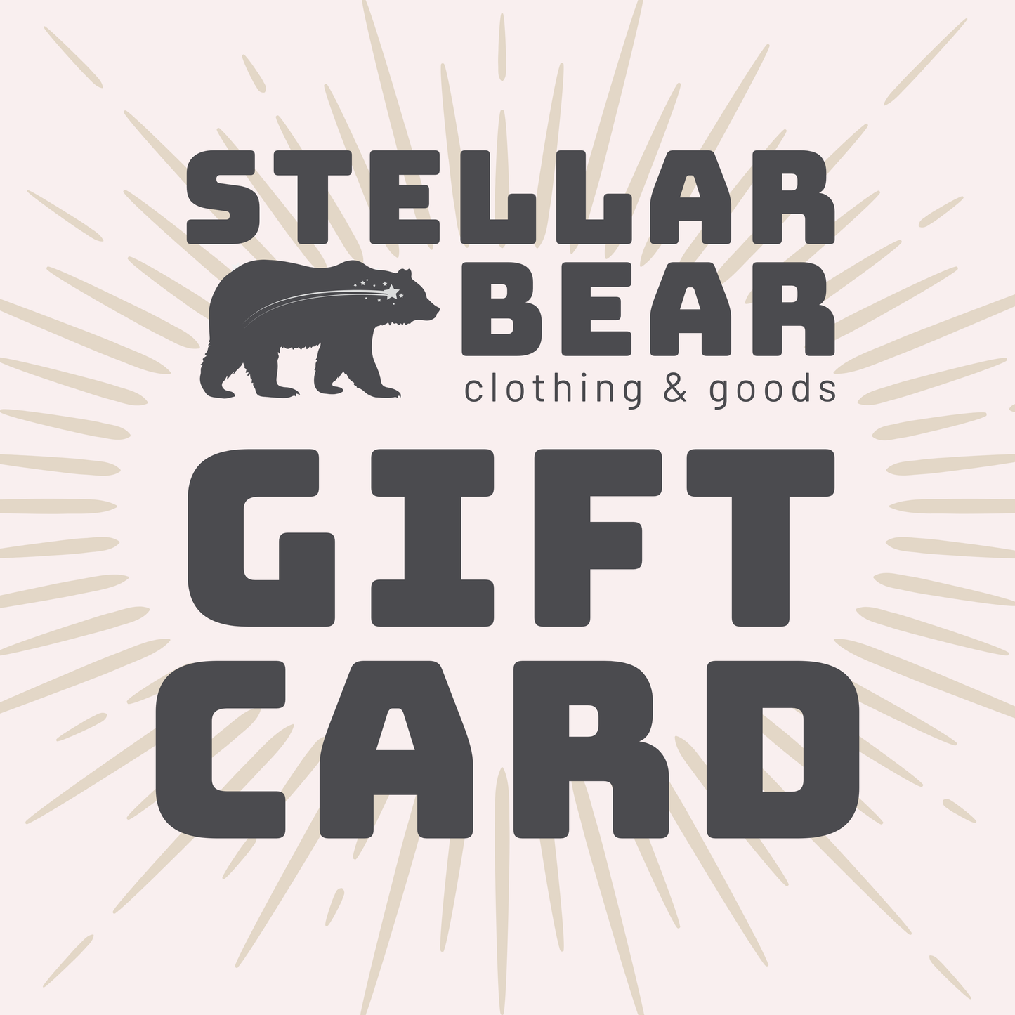 Stellar Bear Gift Card